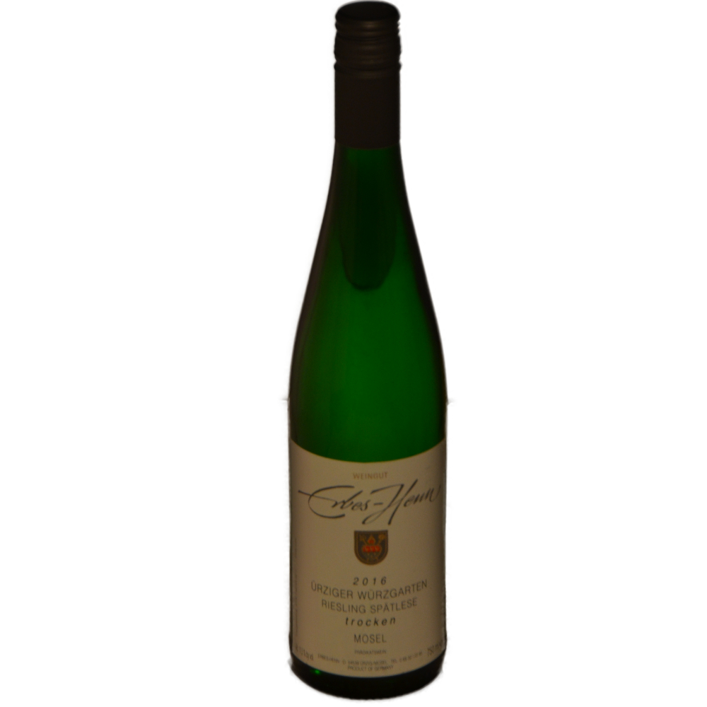 Ürziger Würzgarten Spätlese trocken 2017 vom Weingut Erbes-Henn in Ürzig an der Mosel