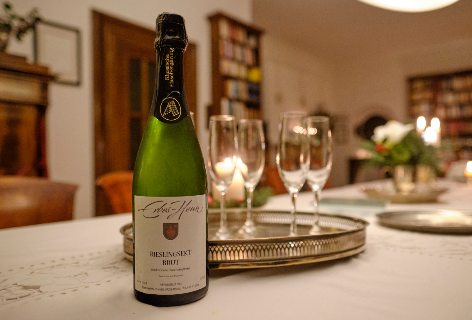 Riesling Sekt vom Weingut in Ürzig Mosel