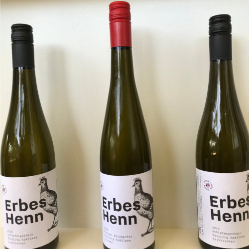neue Etiketten Erbes-Henn Ürzig Mosel