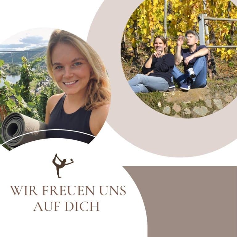 Yoga und Wein