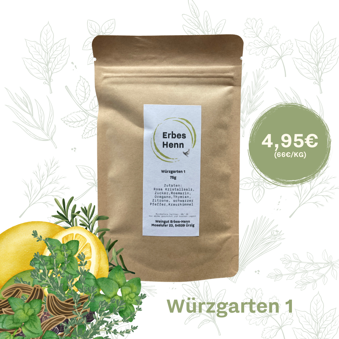 Würzgarten 1 Wein und Gewürze an der mosel