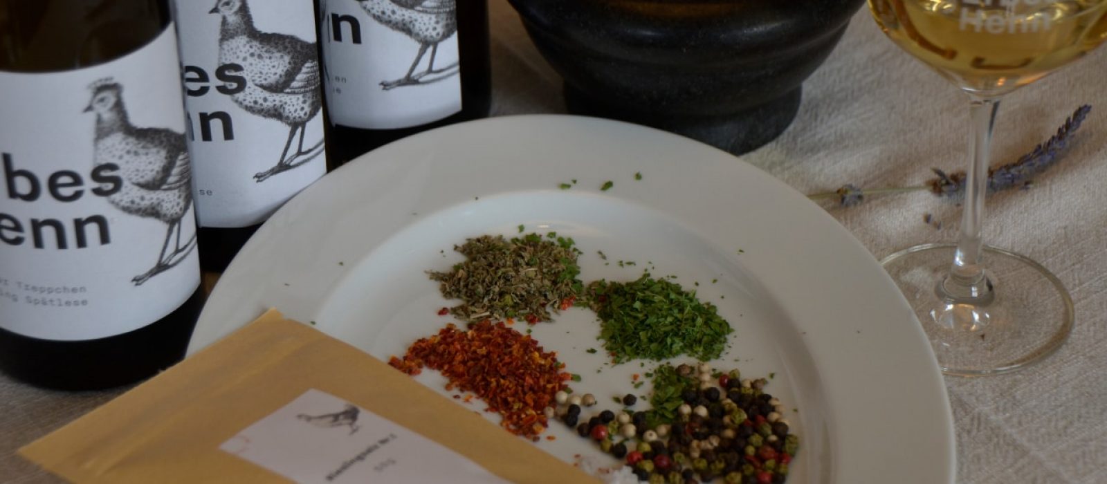 Gewürze und Riesling Weinprobe Ürzig Mosel